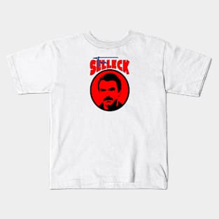 Tom Selleck Red Vintage Kids T-Shirt